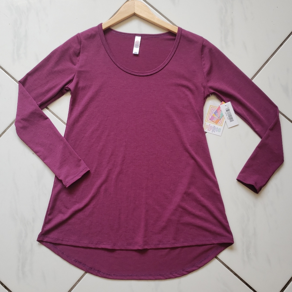 Lularoe 💜 BNWT Lynnae‎ Top Shirt Blouse Stretch